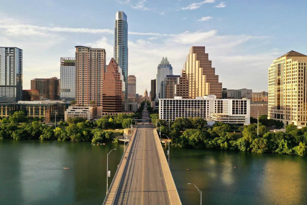 Photo of the Austin, Texas skyline
