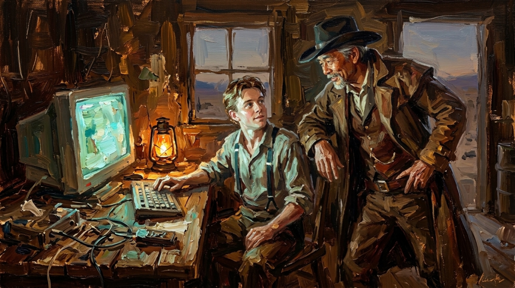 Senior Developer Helping A Junior Developer